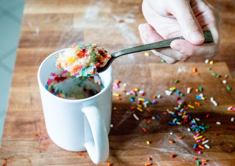 Cake in a Mug