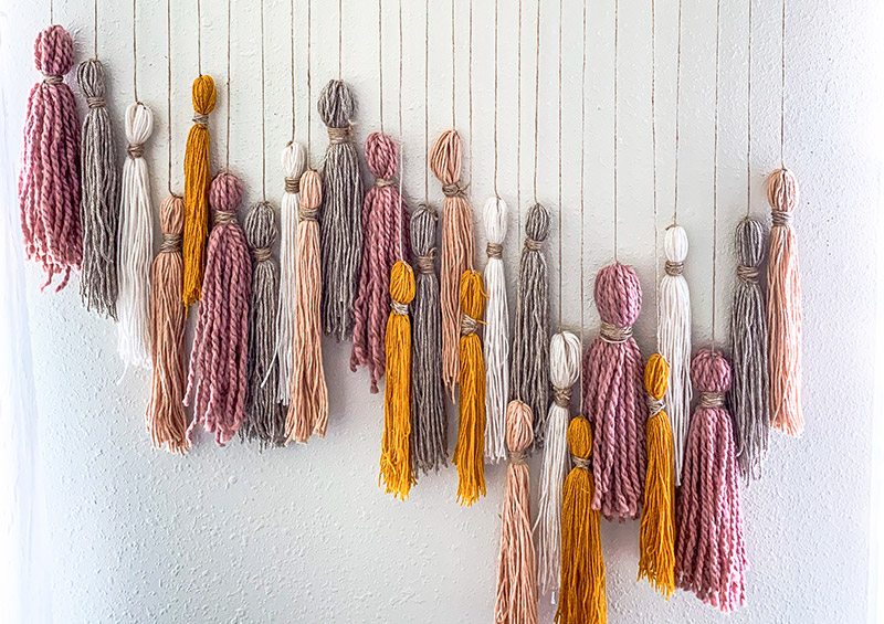 Decorate Your Room with a Tassel Wall Hanging